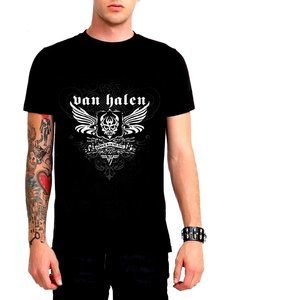 Van Halen Winged Devil thrash metal rock Official T-Shirt L NWT